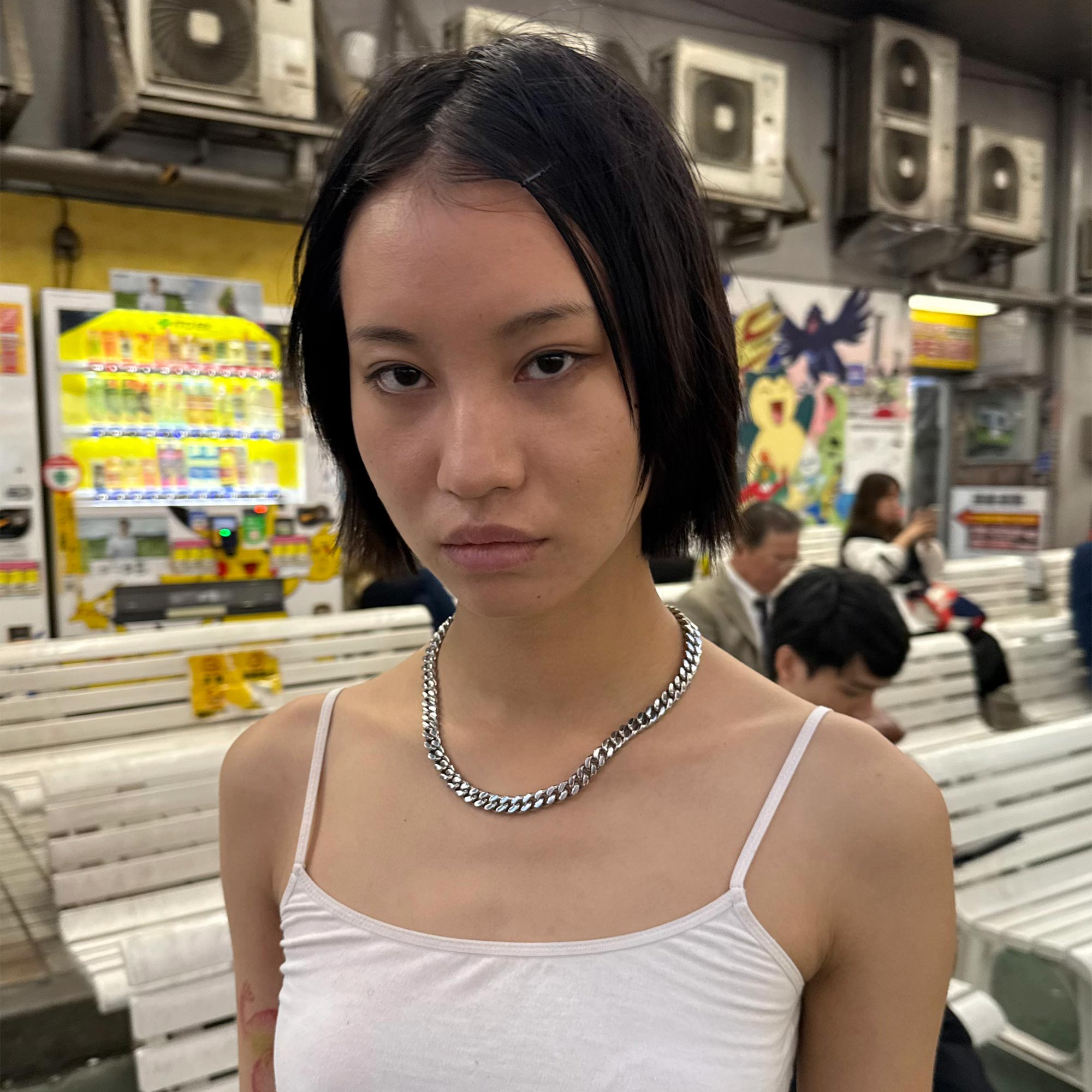 SOLID STEEL 9MM CUBAN CHAIN NECKLACE