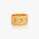 14K Gold Dipped Cuban Link Ring
